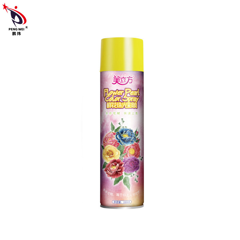 MSDS 350 밀리람베르트 꽃 펄색 스프레이, 꽃을 위한 양철 페인트 스프레이