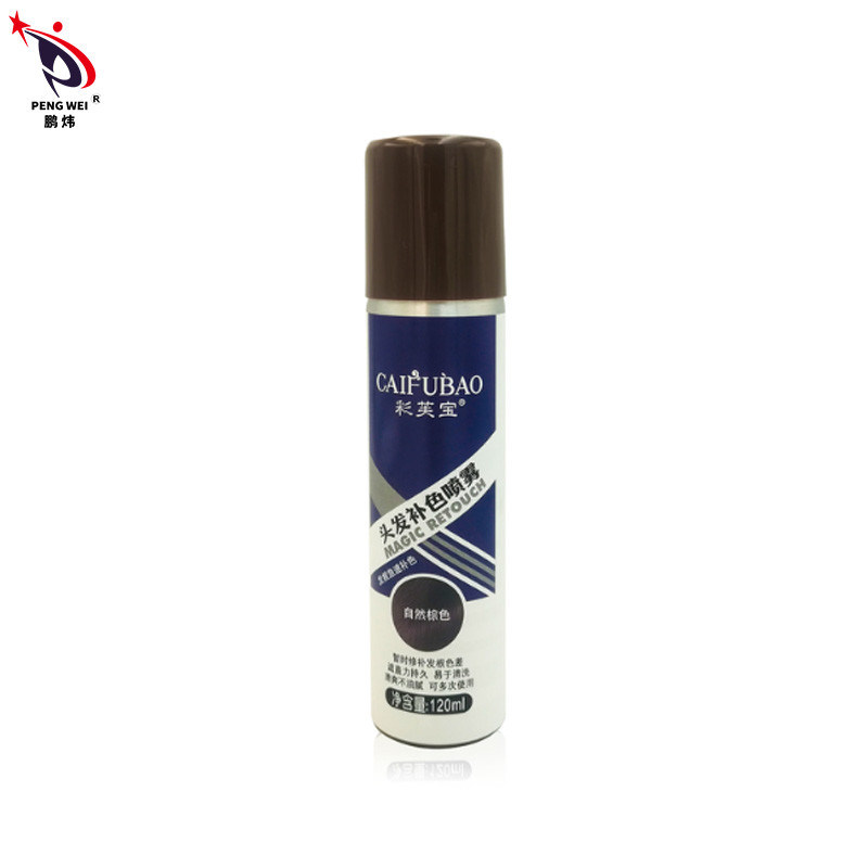 자연 브라운 색 수리 근모 스프레이 주문 제작된 머리카락 토닉 스프레이 ISO22716