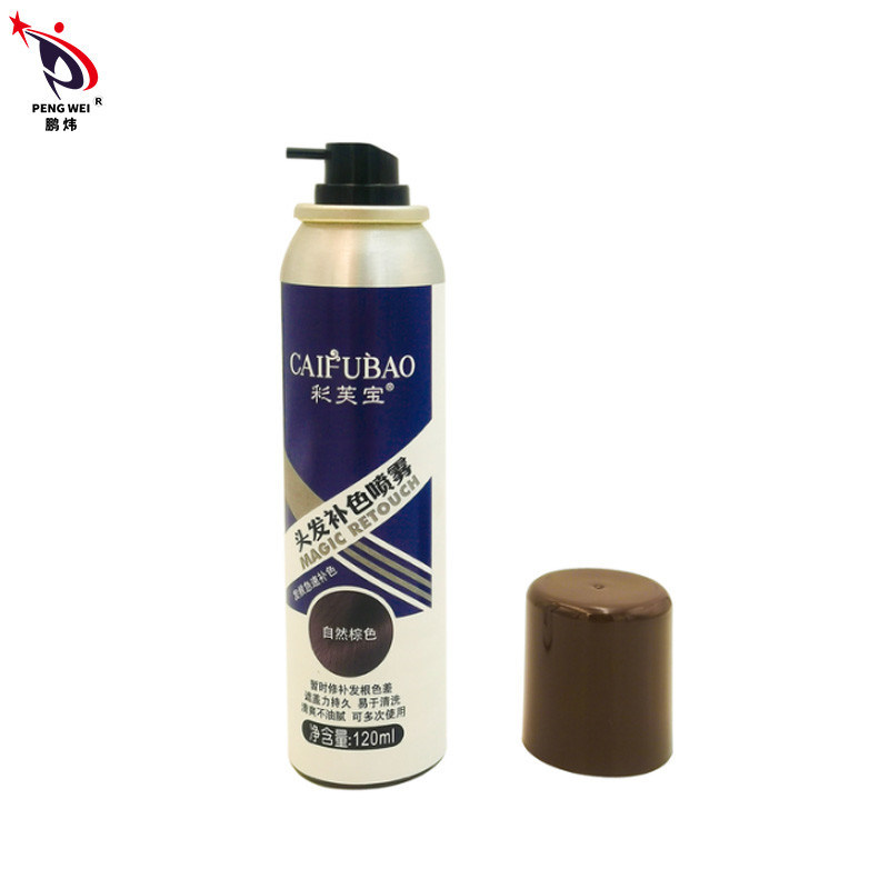 자연 브라운 색 수리 근모 스프레이 주문 제작된 머리카락 토닉 스프레이 ISO22716