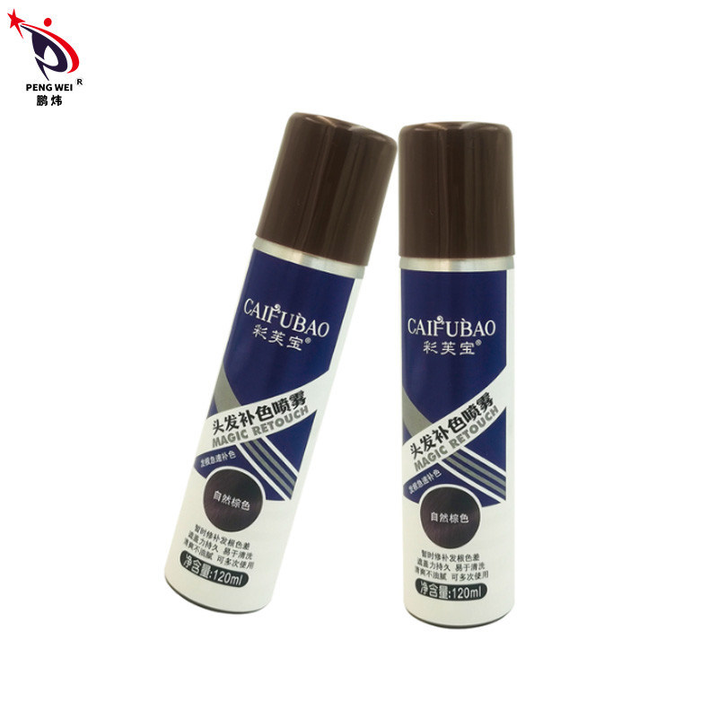 자연 브라운 색 수리 근모 스프레이 주문 제작된 머리카락 토닉 스프레이 ISO22716