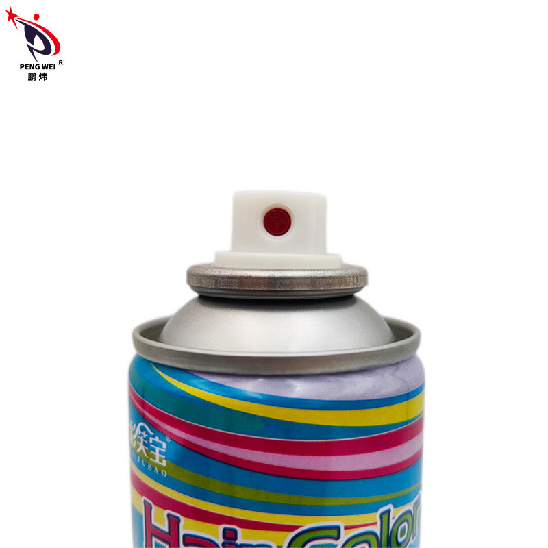 ISO22716 암모니아 없는 헤어 컬러 스프레이 250ml 잠수용 헤어 컬러 스프레이