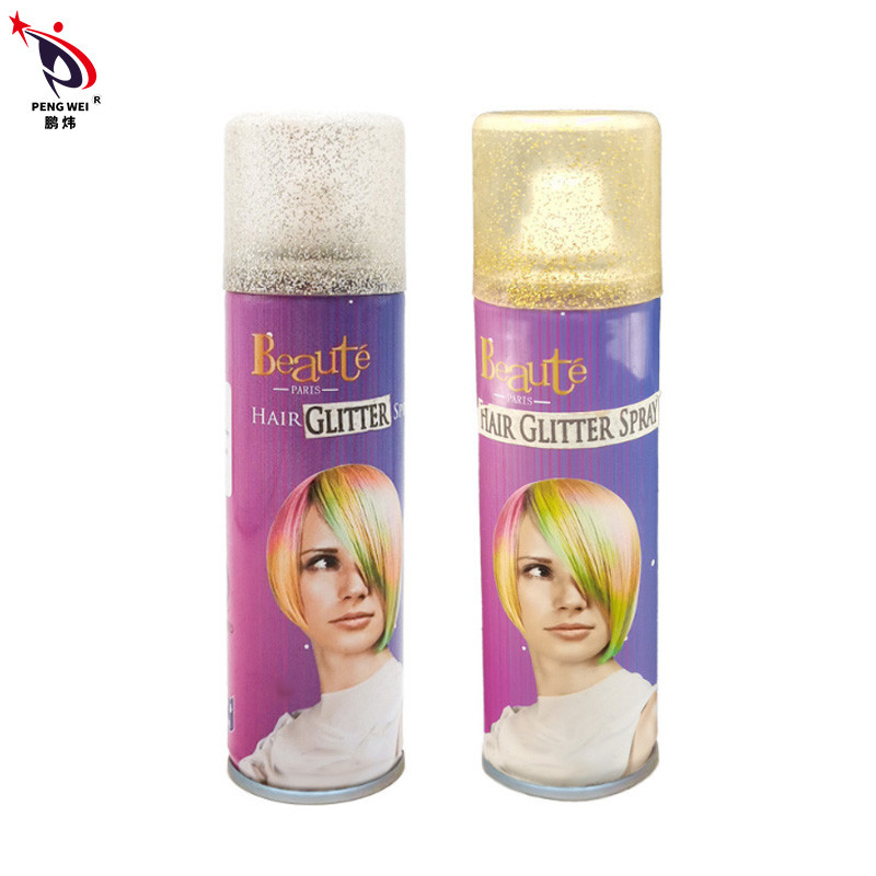 150ml 화려한 머리 반짝이는 스프레이와 함께 빛 유지 헤어 스타일링 MSDS