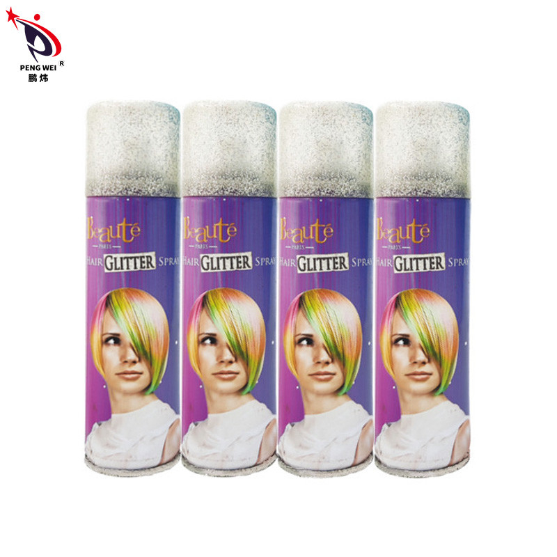 150ml 화려한 머리 반짝이는 스프레이와 함께 빛 유지 헤어 스타일링 MSDS