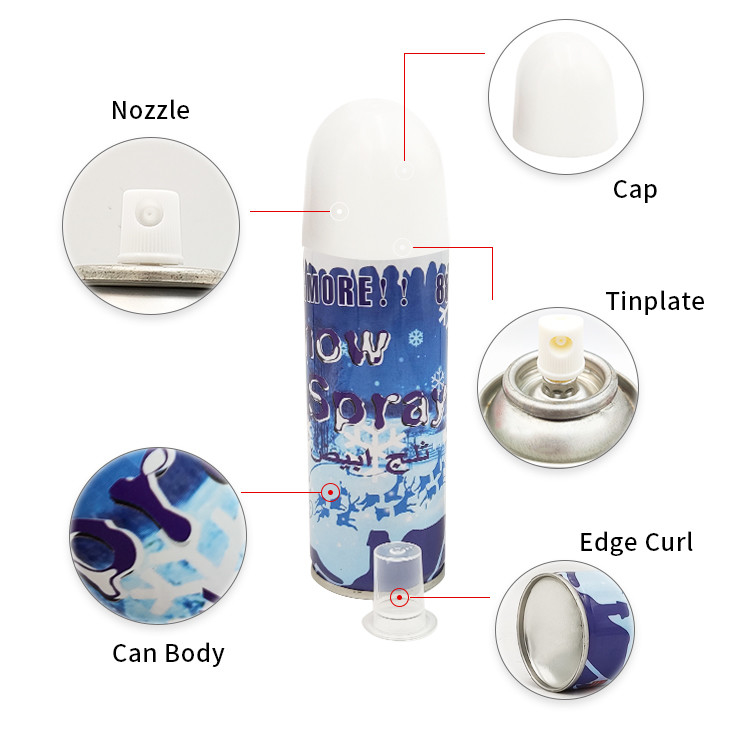 250ml 굿 포뮬러 폼 스노우 스프레이 웨딩 페스티벌 파티 스노우 스프레이